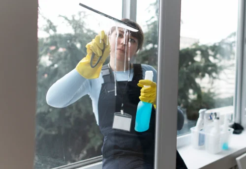 Nettoyage de vitres intérieures et extérieures à Guéreins